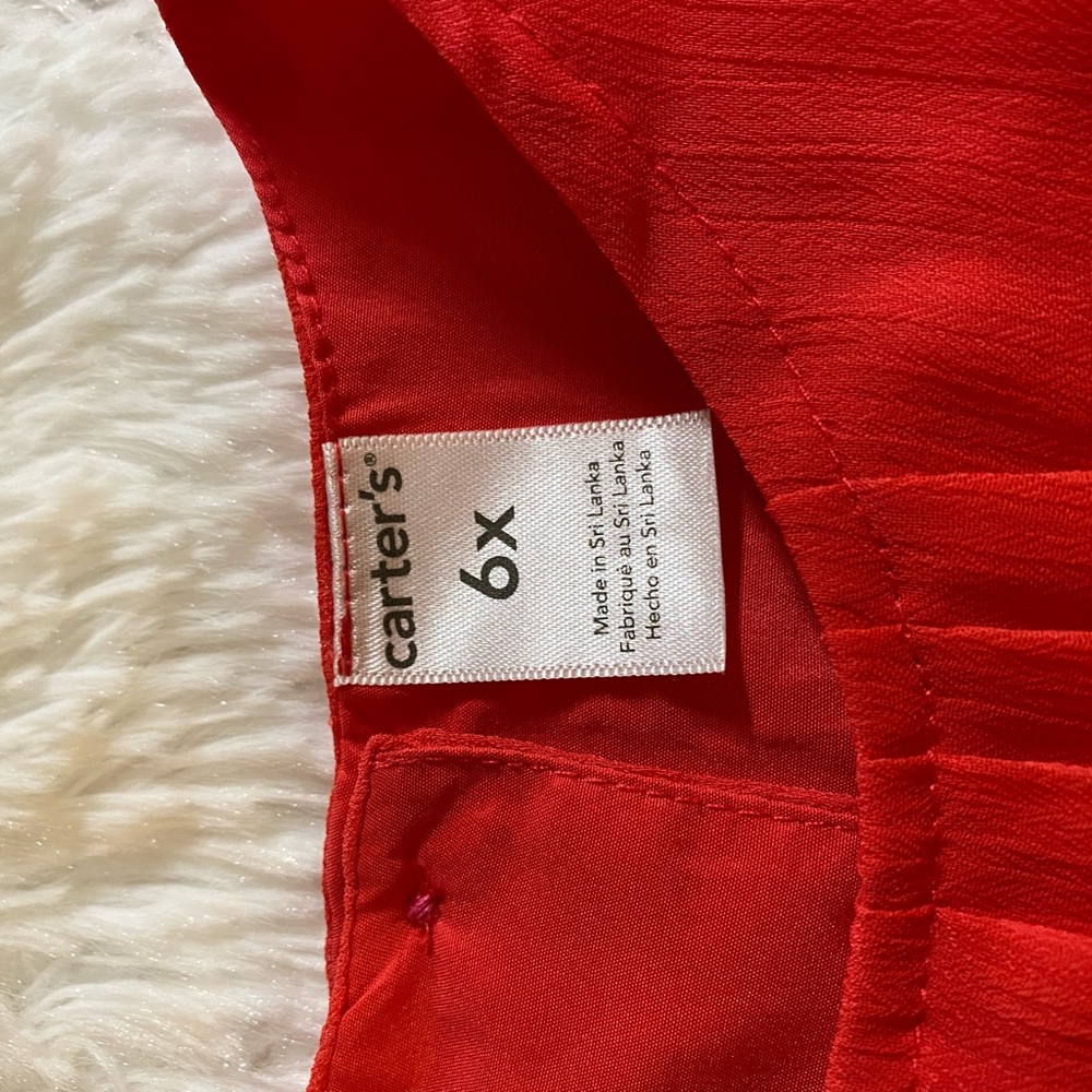 Carter’s Girls Chiffon Dress - Picture 4 of 7